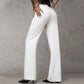 Women's high-waisted wide-leg pants 👖 elongate the legs, drape well, wrinkle-resistant, versatile solid color, suitable for both work and leisure 💼