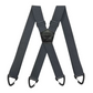 Anti-slip shoulder straps 👖 Wide elastic + strong hooks, metal adjuster, durable polyester, suitable for both workwear and outdoor use 🔧