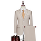 ✨👔60% OFF+FREE SHIPPING🔥Men's 2-piece modern fit business suit set