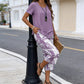 👚60% OFF NOW! 🔥 Casual Round Neck Layered Tunic Top & Wide Leg Pants Set – Flowy Design, Soft Fabric & Perfect for Everyday Style 🌸