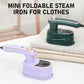 🔥💧 Steam Iron | Wet and Dry Use · Fast Heating · Rotating Handle · Visible Water Tank · Mini Safety
