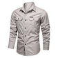 🆕2026 New Style✨Men's Long Sleeve Cotton Workwear Shirt👔