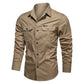 🆕2026 New Style✨Men's Long Sleeve Cotton Workwear Shirt👔