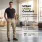 🧥 Men's Tactical Cargo Pants | Multiple Pockets 📦 Durable Cotton Blend 💪 Loose, Structured Knees 🦵 Adjustable Waistband and Leg Openings 🎛️