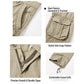 🧥 Men's Tactical Cargo Pants | Multiple Pockets 📦 Durable Cotton Blend 💪 Loose, Structured Knees 🦵 Adjustable Waistband and Leg Openings 🎛️