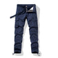 🧥 Men's Tactical Cargo Pants | Multiple Pockets 📦 Durable Cotton Blend 💪 Loose, Structured Knees 🦵 Adjustable Waistband and Leg Openings 🎛️
