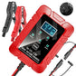 🔋⚡ Smart Battery Charger | Automatic Voltage Detection · Smart Overcharge Protection · Pulse Repair · Multiple Safety Features · LCD Display