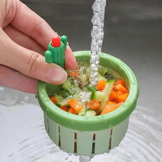 💐50% OFF! Cactus Sink Strainer – Add a Fun Touch to Your Kitchen 🧽✨【Flash Sale】