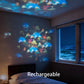 🌊 50% OFF NOW! ✨ Magic Projector – Rotating & Dynamic Light Patterns, Perfect for Windows & Walls, Creates a Magical Atmosphere 🐠