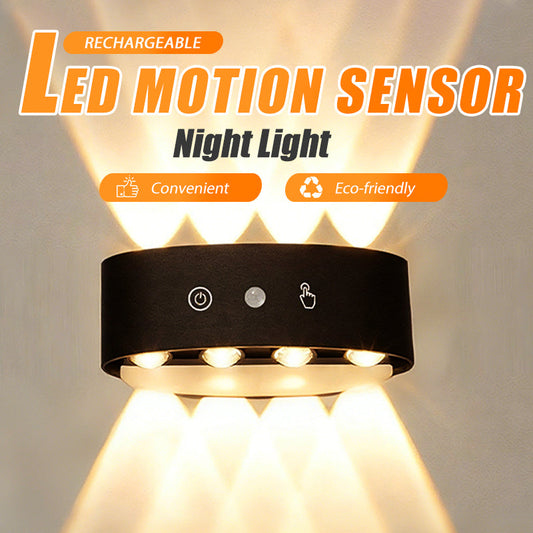 💡 50% OFF! 🔋 Rechargeable LED Night Light with Motion Sensor – Adjustable Brightness, Magnetic Mount & Perfect for Hallways, Stairways, and Bedrooms 🌙