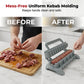 🔥50% OFF🍢 Skewer Molds | Quick shaping · No messy hands · Even heating · Non-stick and easy to clean