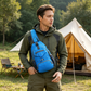 🎒 50% OFF! ✨ Men's Outdoor Sling Crossbody Bag – Multi-Pocket, Water-Resistant, Breathable Back 🌦️