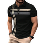 👔 50% OFF NOW! ✨ Men's Striped Top – Short Sleeve, Collared – Breathable, lightweight & perfect for summer, office or casual outings 🌊