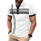 👔 50% OFF NOW! ✨ Men's Striped Top – Short Sleeve, Collared – Breathable, lightweight & perfect for summer, office or casual outings 🌊