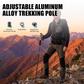 ⛰️ Last Day Special  ! ✨ Adjustable Aluminum Alloy Trekking Pole – Durable, Shock-Absorbing, Lightweight 🌲