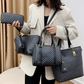 🔥50% OFF👜 6-Piece Bag Set | ✨ Premium PU Leather · Classic, Durable, and Easy to Clean🎒