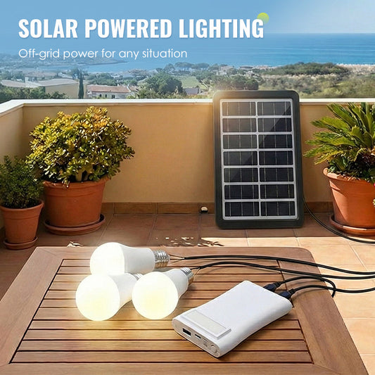 🔥LAST DAY – 50% OFF⚡ Solar Multi-Lighting System💡 3 brightness levels · 3 LED lights (2.8-meter cable), 🌧️ Works even on cloudy days