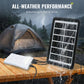 🔥LAST DAY – 50% OFF⚡ Solar Multi-Lighting System💡 3 brightness levels · 3 LED lights (2.8-meter cable), 🌧️ Works even on cloudy days