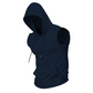 🔥 Sleeveless Hooded Sports Top💧 Moisture-wicking · Quick-drying and friction-resistant🧢 Hooded for sun protection and wind resistance · 🏋️ Perfect for weightlifting, running, or casual wear