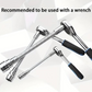 🔩 50% OFF ⚙️ Flexible ratchet extension bar – Chrome-vanadium, 3 sizes (1/4“, 3/8”, 1/2") – Reaches tight corners, ball lock – ideal for auto repair or DIY 🛠️