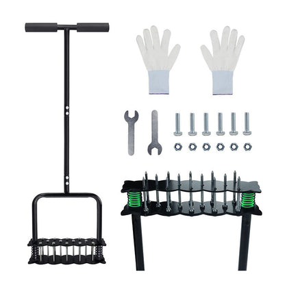 🌱 LIMITED-TIME 50% OFF! ⚙️ Heavy-Duty Manual Lawn Coring Aerator – Sturdy, Self-Cleaning, Comfort Grip ✨