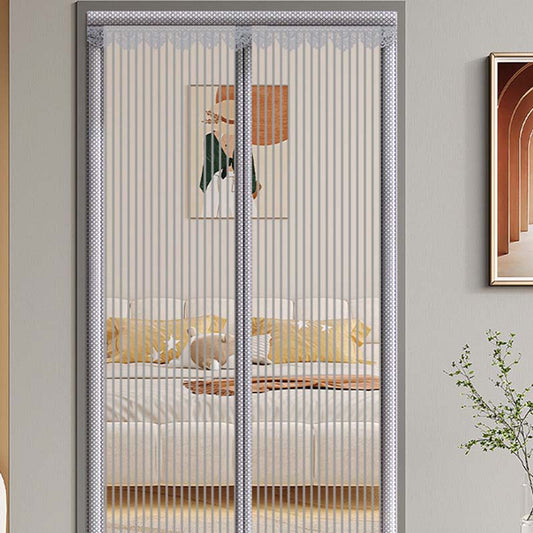 Heavy-Duty Magnetic Screen Door 🧲 Auto-Closes Behind You, Hands-Free Entry 🦟