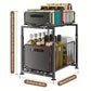 💪🥫 FLASH SALE 50% OFF! Double-Tier Pull-Out Shelf Cabinet Organiser – 5 Height Adjustments, 2 Pull-Out Tiers, Carbon Steel & Large Capacity – No Assembly Required ✨
