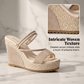 👡 50% OFF! ☀️ Women's wedge sandals – Comfortable, sturdy, and stylish – perfect for summer dresses, shorts, or a day out on the town – cushioned sole for long walks 🌸