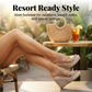 👡 50% OFF! ☀️ Women's wedge sandals – Comfortable, sturdy, and stylish – perfect for summer dresses, shorts, or a day out on the town – cushioned sole for long walks 🌸