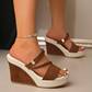 👡 50% OFF! ☀️ Women's wedge sandals – Comfortable, sturdy, and stylish – perfect for summer dresses, shorts, or a day out on the town – cushioned sole for long walks 🌸