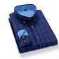 🔥 50% OFF 👕 Men's modern-fit shirt with a checkered pattern ✨ Stylish comfort for both weekdays and weekends