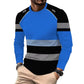 👕 50% OFF! 🏃‍♂️ Sporty men's long-sleeve shirt – moisture-wicking with a subtle print – perfect for active days, jogging, or leisure – breathable and comfortable 🌿