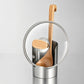 🍳 LIMITED‑TIME 50% OFF! 🥄 Multi‑Functional Stainless Steel Kitchen Utensil Holder – Pot Lid Rest, Spatula Stand & Countertop Organizer 🍽️
