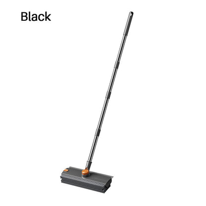 🧹 3-in-1 360° Rotating Floor Brush | 2-in-1 Floor Brush + Silicone Squeegee · Dust and wipe in one go🔄 🧹 Stiff bristles · Powerful stain removal without damaging the floor📏