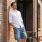 👖 50% OFF! 🏙️ Men's Loose-Fit Denim Cargo Shorts – High Street Style & Adjustable Fit 🛹