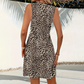 🐆 LIMITED-TIME 50% OFF! ✨ Women's V-neck dress with leopard print – Bold, Flattering, Versatile 🌟