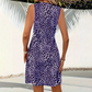 🐆 LIMITED-TIME 50% OFF! ✨ Women's V-neck dress with leopard print – Bold, Flattering, Versatile 🌟