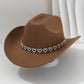 🤠 50% OFF NOW! 💖 Women's Rhinestone Heart Cowboy Hat – Elegant French jazz fedora – Sparkly detail, lightweight & adjustable – perfect for festivals, parties or chic summer style 🎶