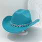 🤠 50% OFF NOW! 💖 Women's Rhinestone Heart Cowboy Hat – Elegant French jazz fedora – Sparkly detail, lightweight & adjustable – perfect for festivals, parties or chic summer style 🎶