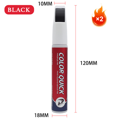 🚗50% OFF🖊️ Black Touch-Up Pen | Instantly Covers Scratches · Dual-Action Applicator Tip · Long-Lasting, Waterproof Seal