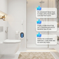 🧹 Disposable Toilet Brush Set | Touchless Disposal | Daily Bathroom Cleaning · Removes Grime from Hard-to-Reach Areas