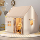🏰 LIMITED-TIME DISCOUNT!! ✨ Dream Play Tent for Kids – Fairy Lights, Roomy Interior, Gingham Style 🌟