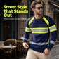 🎁2026 New Arrivals 50% OFF💥Crewneck Color Block Long Sleeve T-Shirt – High-contrast & breathable – Athletic fit, perfect for training or casual streetwear 🔥🌿