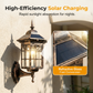 💡 Motion-Sensor Solar Wall Light | Three Lighting Modes · Weather-Resistant and Rainproof | Porch/Patio/Outdoor Night Lighting