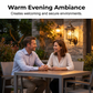 💡 Motion-Sensor Solar Wall Light | Three Lighting Modes · Weather-Resistant and Rainproof | Porch/Patio/Outdoor Night Lighting