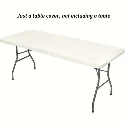 🔥Hot Sale 50% OFF🔥 No More Sliding Tablecloths! Fitted Spandex Cover – Stays Put, Wrinkle-Free & Washable 🍷