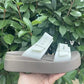🥿✨ 50% OFF! Women's Flat Platform Sandals – Memory Foam Sole, Flexible TPU Upper, Adjustable Snap Closures, 5 Colors, Perfect for Summer & Everyday Wear ☀️