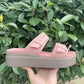 🥿✨ 50% OFF! Women's Flat Platform Sandals – Memory Foam Sole, Flexible TPU Upper, Adjustable Snap Closures, 5 Colors, Perfect for Summer & Everyday Wear ☀️