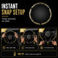 🎉 2026 Sale — Over 37600 Sold! 📢Universal Carbon Fiber Texture Steering Wheel Cover｜Ergonomic Anti-Slip Segmented Grip Protector ✨