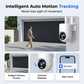 📹 Smart Dual-Lens Security Camera | Dual-Lens Precise Human Detection · 360° Panoramic View · IP66 Weatherproof